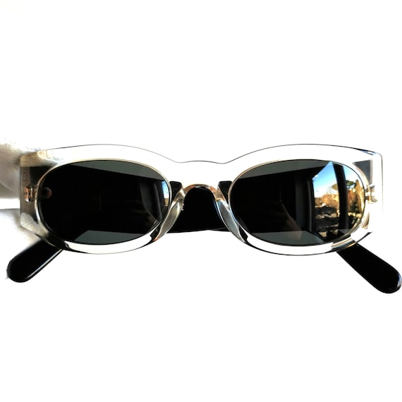 40s-50s vintage eyewear navy25％メガネ サングラス VINTAGE NEW MINT 1930S-40S WELSH SUNGLASSES SAFETY GLASSES GOGGLES