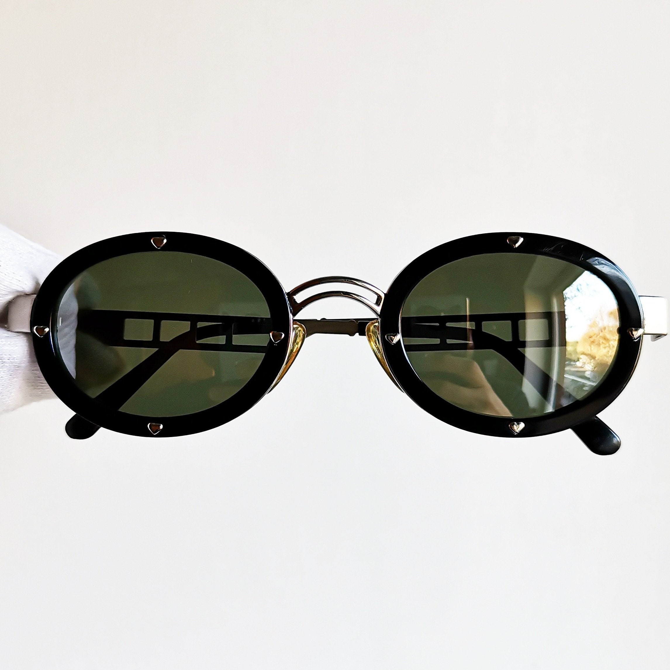 MOSCHINO di PERSOL occhiali da sole vintage raro ovale love | Etsy Italia
