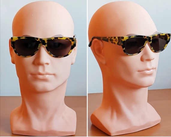 FENDI vintage sunglasses rare square tortoise bro… - image 5