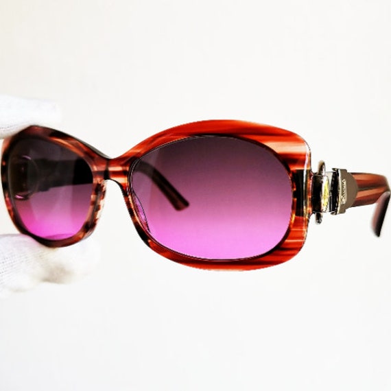 GUCCI vintage sunglasses rare oval square cateye … - image 1