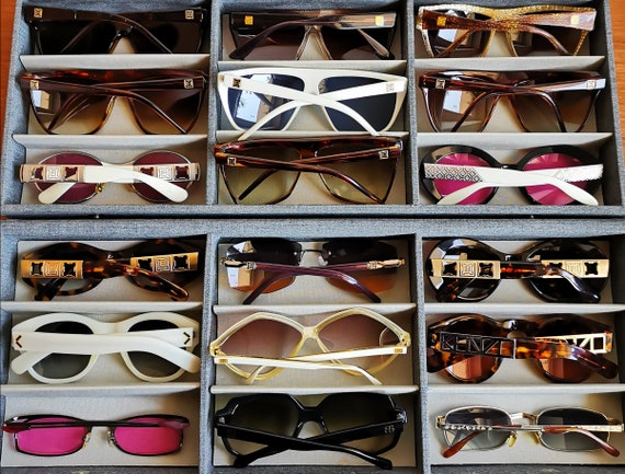 KENZO vintage sunglasses rare oval rectangular sm… - image 10
