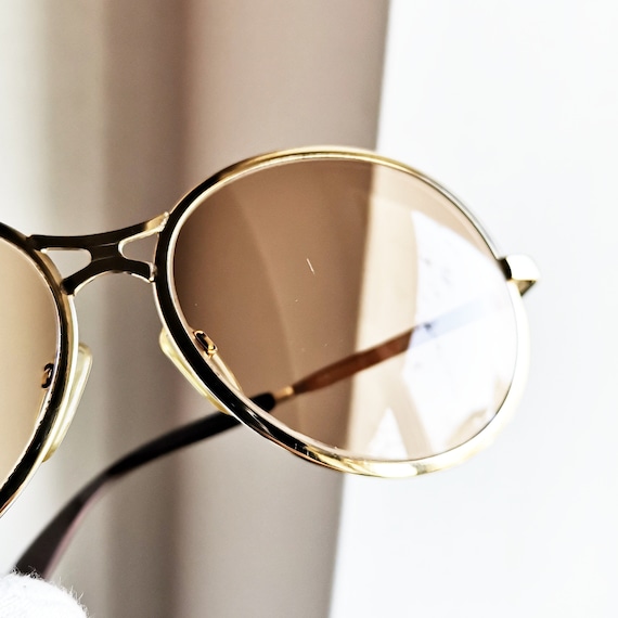 RODENSTOCK Round gold oversize sunglasses vintage… - image 5