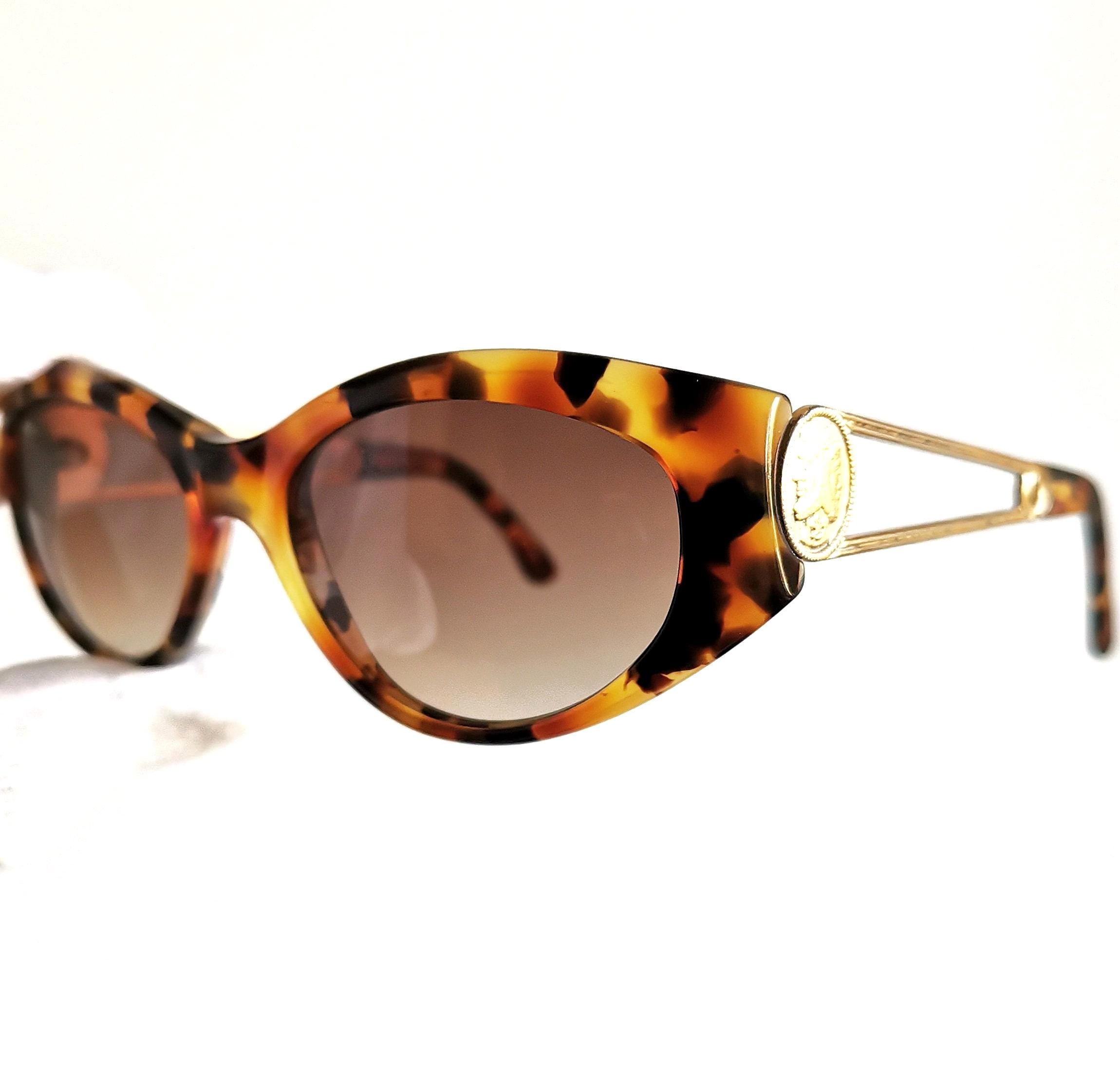 Fendi Tortoise Shell Sunglasses with Yellow Accents FENDI EYEWEAR Round-Frame Gold-Tone and Tortoiseshell  main image 2