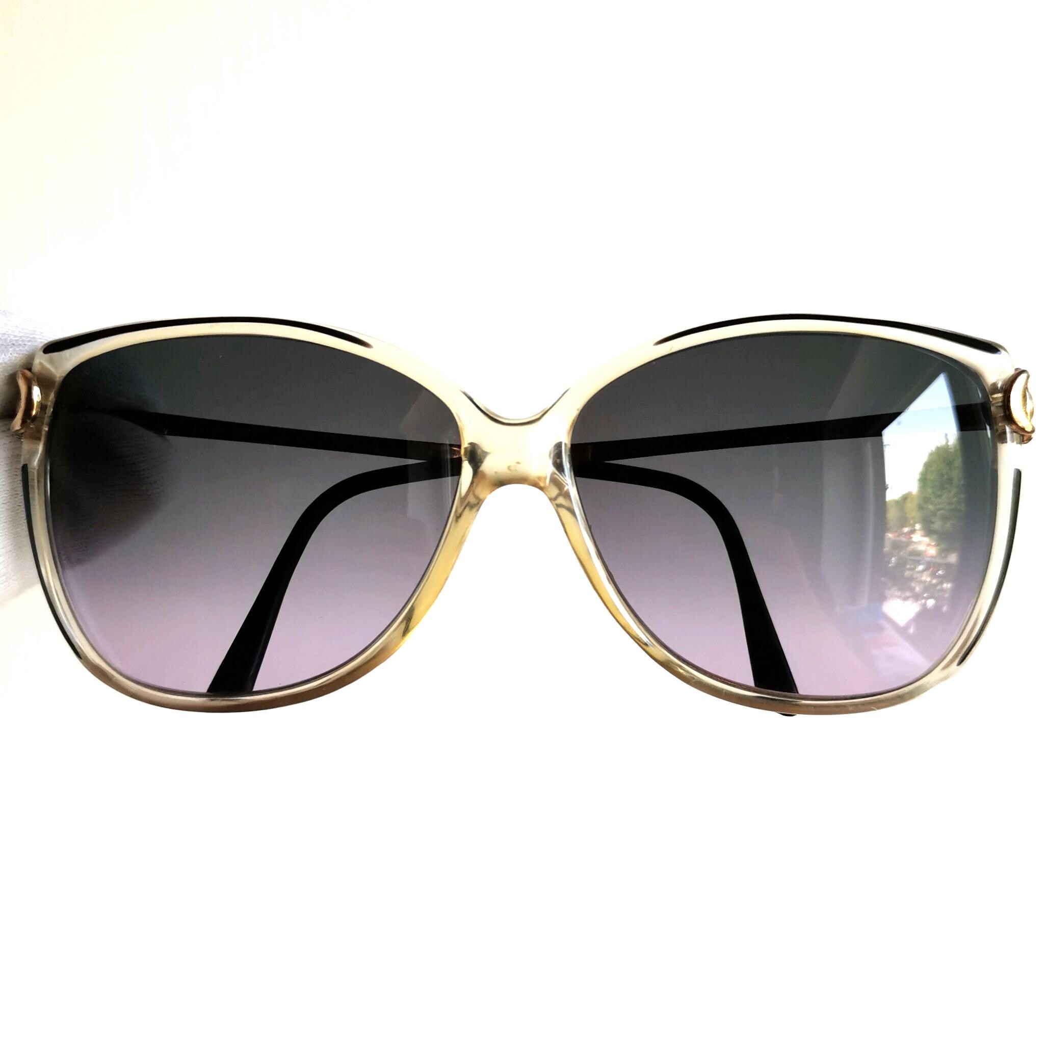 小物 GUCCI sunglasses vintage gold unisex GUCCI Oval Sunglasses Vintage Rare Gold Plated Horse Stirrup