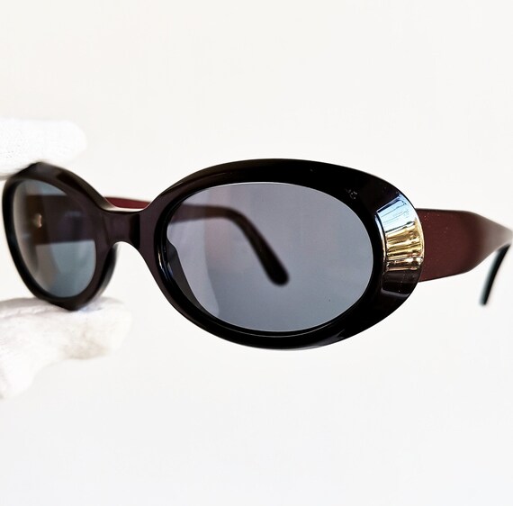 Chanel Vintage purple iridescent 90's sunglasses 