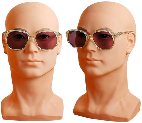 YVES SAINT LAURENT Vintage Ysl Sunglasses Paris Square