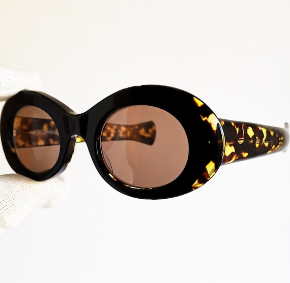 MORGENTHAL FREDERICS Sunglasses Oval Kurt Cobain Style New  display picture 3
