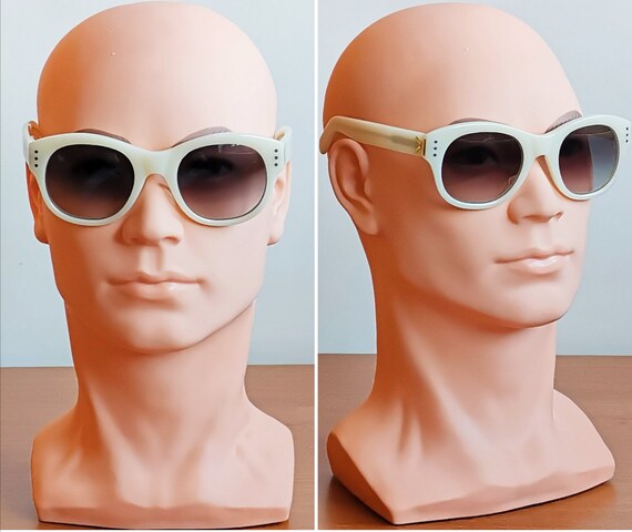 Kenzo White Sunglasses with Red Accent Kenzo | Accessories | Kenzo White Sunglasses With Red Accent  main image 3