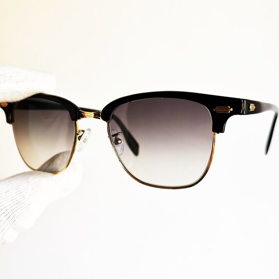 LOZZA vintage sunglasses rare 12K GOLD Plated fil… - image 2