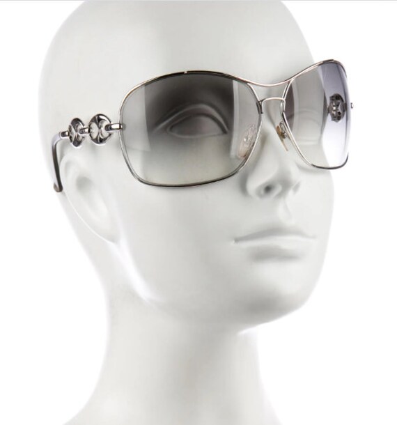 GUCCI vintage sunglasses rare oversize big square… - image 7