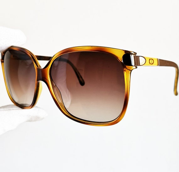 小物 Vintage Dior Sunglasses Tortoise Italy Vintage CHRISTIAN DIOR CD2957 14B 51mm Tortoise Oversized