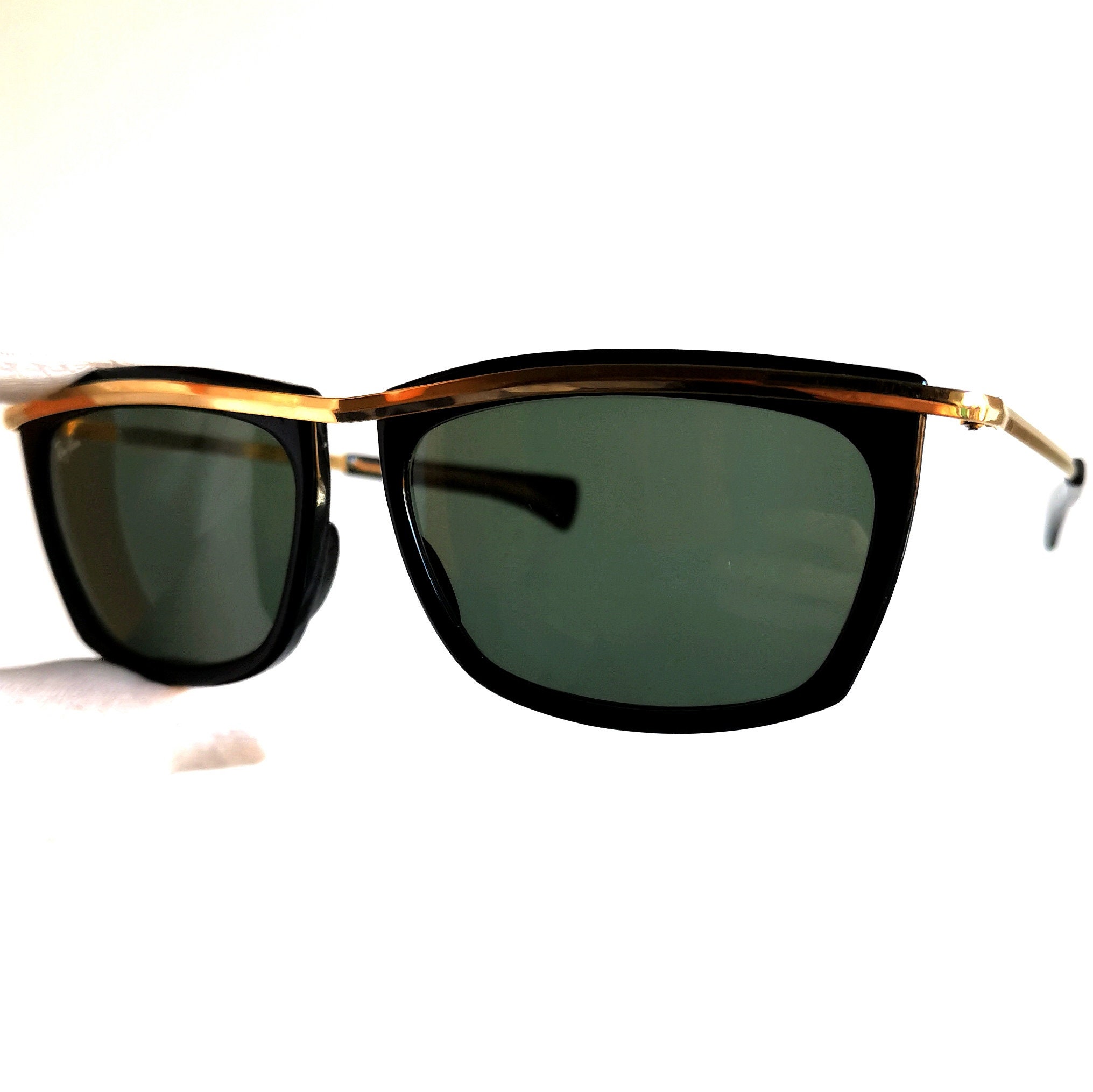 Ray Ban B&L Olympian II Sunglasses Vintage 5 1/4 Squared Frame