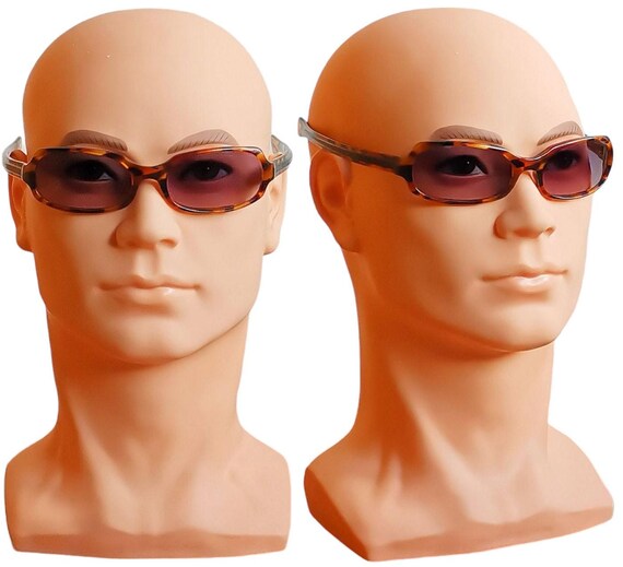 Lunettes Vintage Alain Mikli M0124 Noires/marron - Monture Ovale, Unisexe