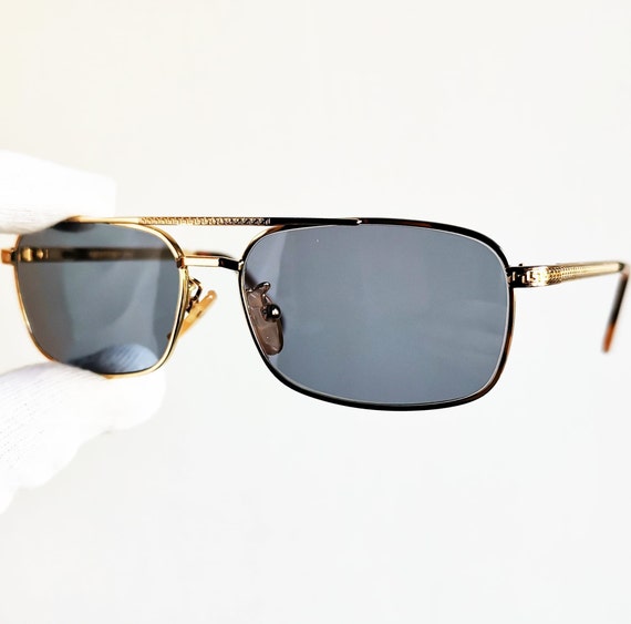 VERSACE vintage Sunglasses oval aviator rectangul… - image 2