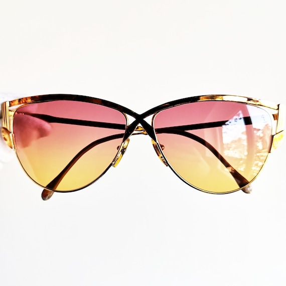 CASANOVA sunglasses 24KT GOLD vintage rare filled… - image 1