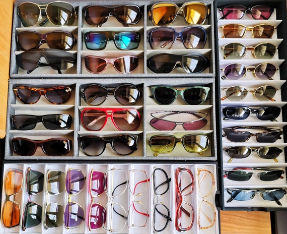 GUCCI vintage sunglasses rare oversize big square… - image 10