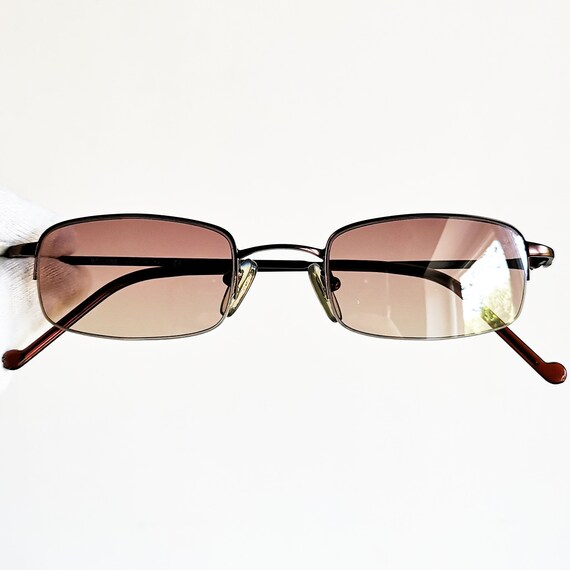 MOSCHINO vintage gafas de sol rara ovalada rectangular pequeña | Etsy México