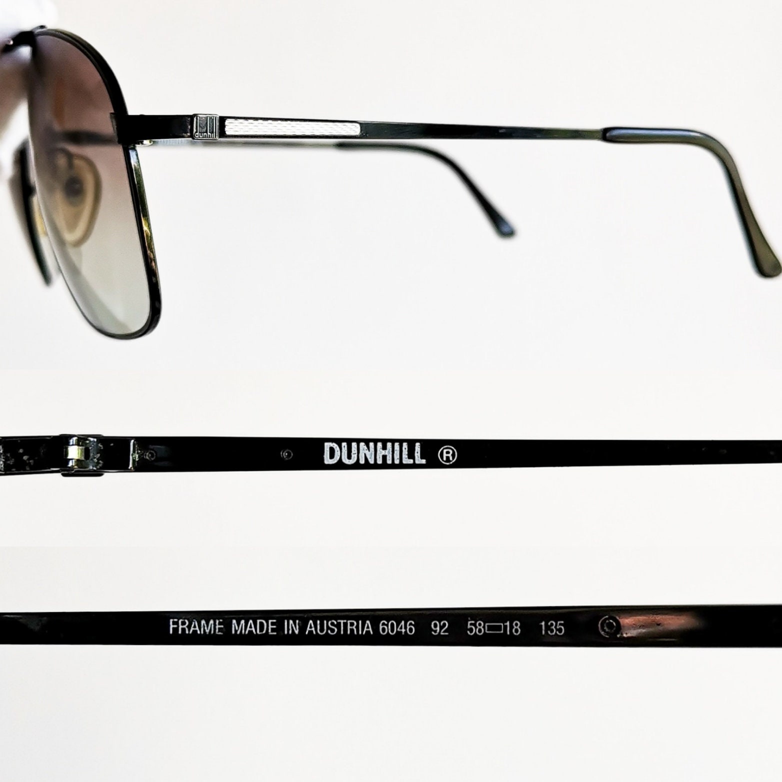 00s archive dunhill sunglasses tear drop