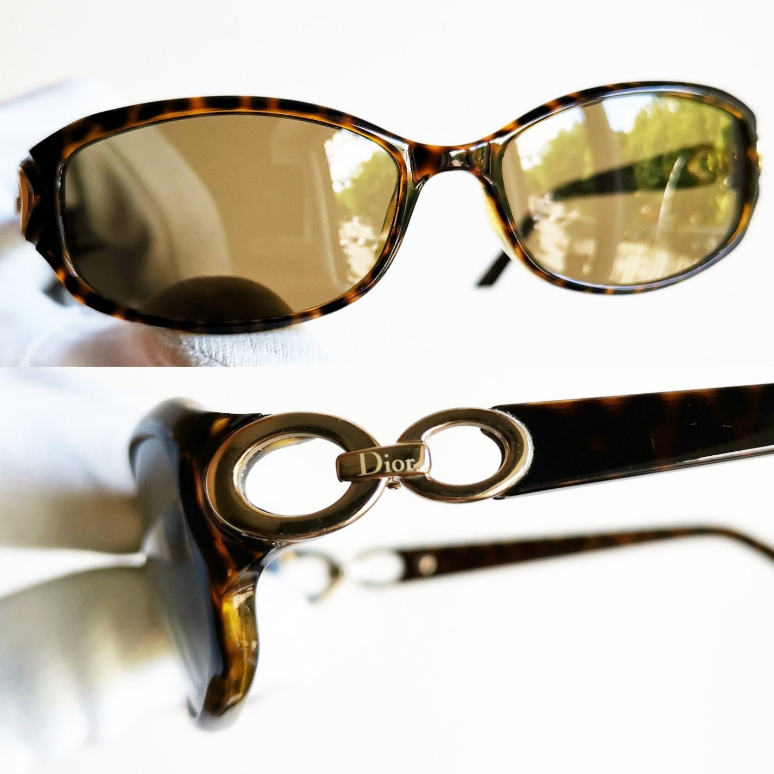DIOR スモールサングラス ヴィンテージ レア オーバルラップ