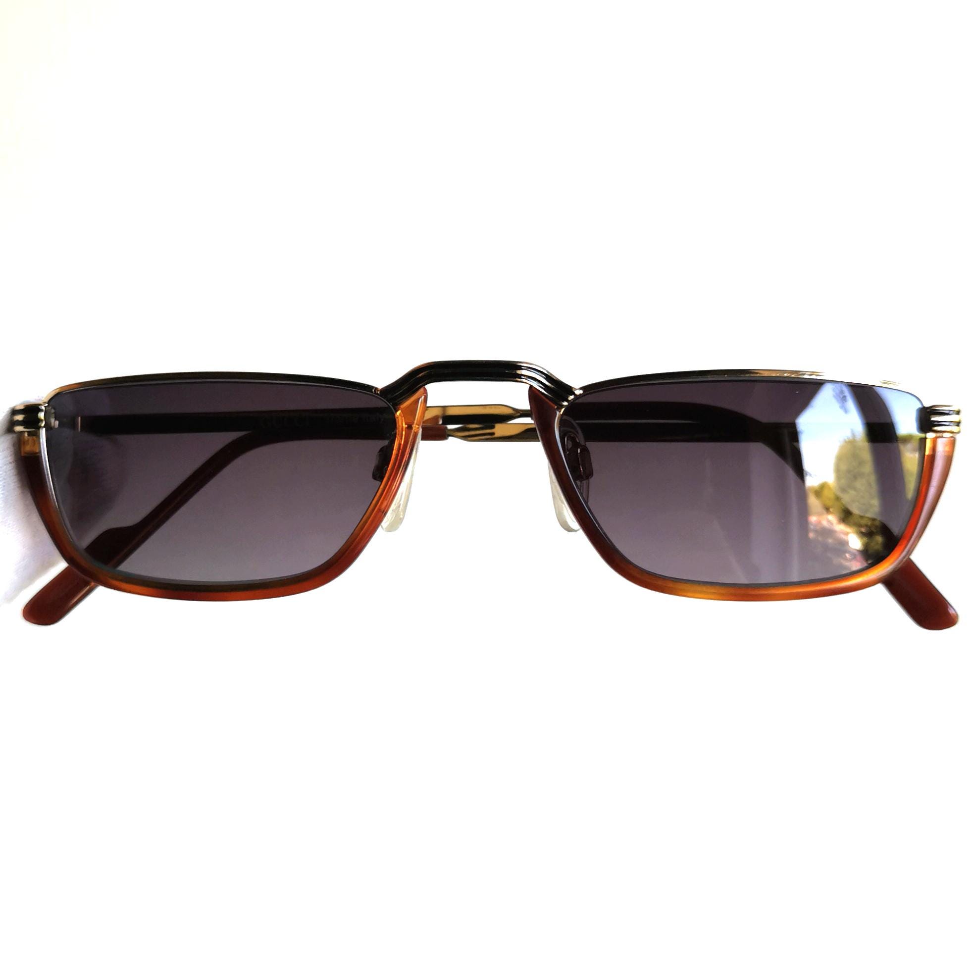 小物 vintage sunglasses gucci jennie GUCCI HOLLYWOOD FOREVER 1329 Black Pink Heart Crystal