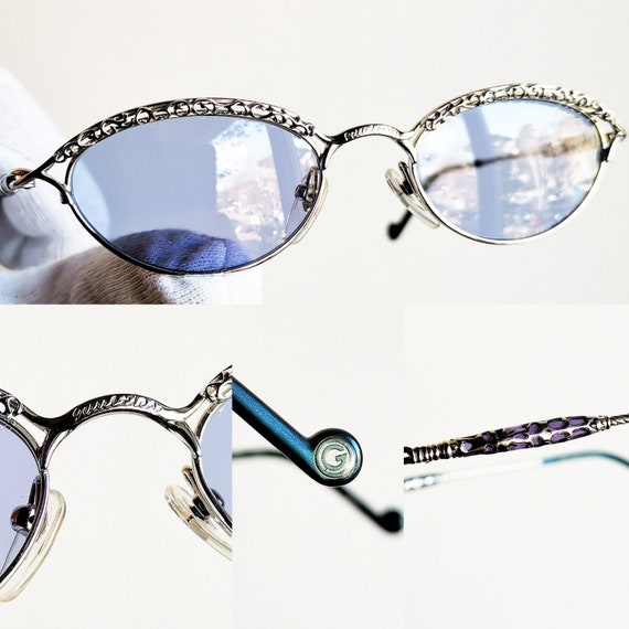 JEAN PAUL GAULTIER vintage Sunglasses Jpg oval sm… - image 3