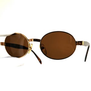 PERSOL oval sunglasses vintage gold brown Migos 2Chainz Rihanna Lady Gaga Kylie Jenner Bella Hadid DB small tiny South frame 80s 90s new NOS