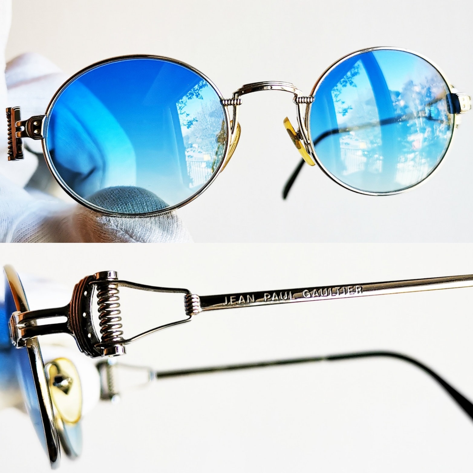 Jean Paul GAULTIER Vintage Sunglasses Jpg Round Oval Jean Paul GAULTIER Vintage Sunglasses Jpg Round Oval