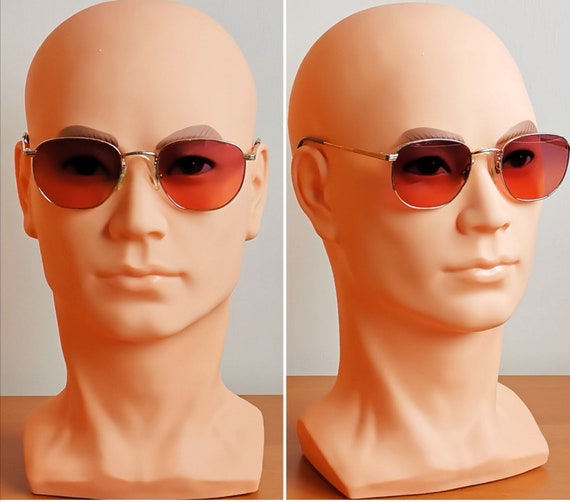NIKON design vintage sunglasses rare square small… - image 8
