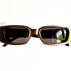 GUCCI orange vintage sunglasses   GG2409/S oval rectangular Mickey Rourke Get Carter  moda Migos Rihanna square 90s y2k