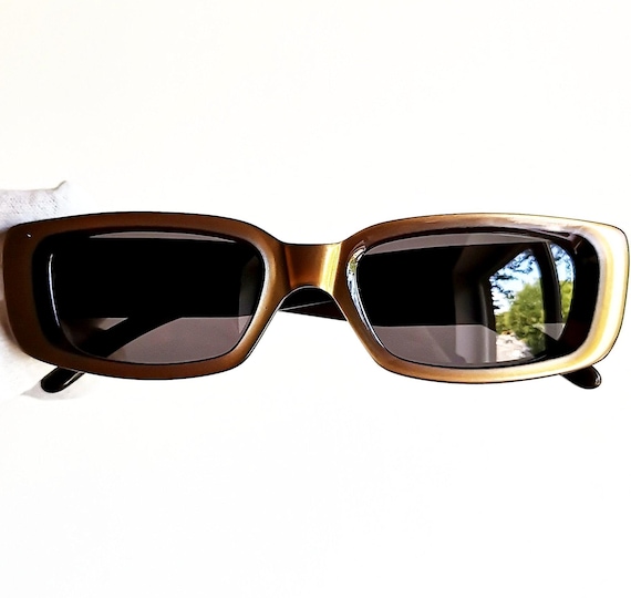 GUCCI Orange Vintage Sunglasses Rare GG2409/S Oval