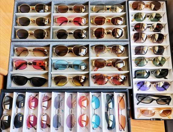 FENDI vintage sunglasses wayfarer square monogram… - image 7