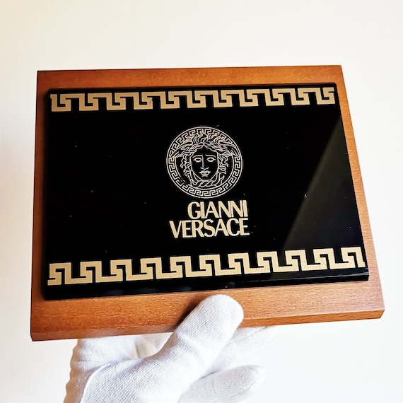 GIANNI VERSACE vintage rare License Plaque Medusa… - image 1