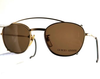 Giorgio Armani : 80s〜90s Sunglasses Giorgio Armani 1990s Black Sunglasses – Vintage by Misty
