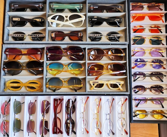 PERSOL vintage sunglasses rectangular brown silve… - image 7