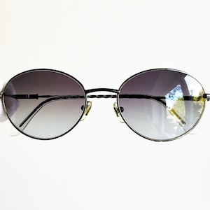 FENDI vintage zonnebril zeldzaam ovaal rond zilver brons VL7147 steampunk frame Tupac Biggie Offset Migos Rihanna Kylie Jenner nieuwe NOS jaren 90