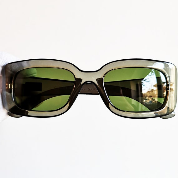 gucci vintage square frame sunglasses