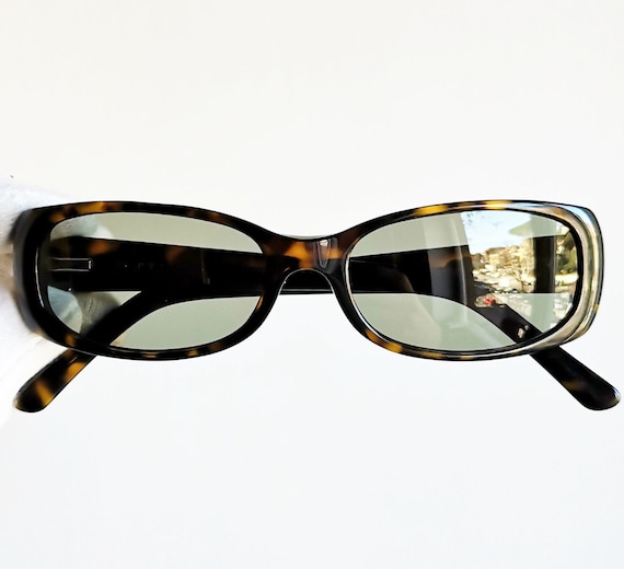 PRADA Vintage Sunglasses Rare Rectangular Squared VPR03L PRADA Vintage Sunglasses Rare Rectangular Squared VPR03L