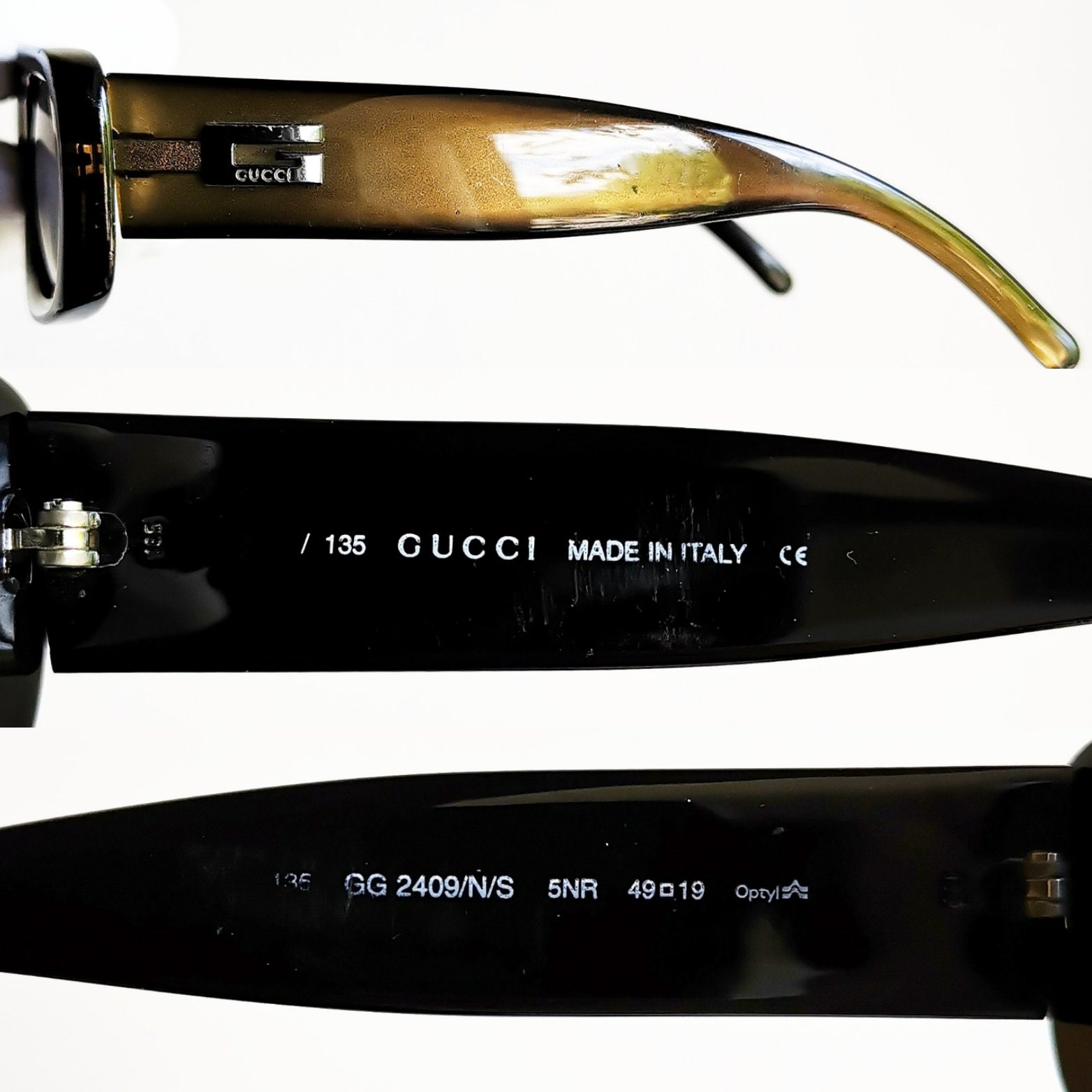 GUCCI ヴィンテージ サングラス レア ブラウン オレンジ GG2409 GUCCI ヴィンテージ サングラス レア ブラウン オレンジ GG2409