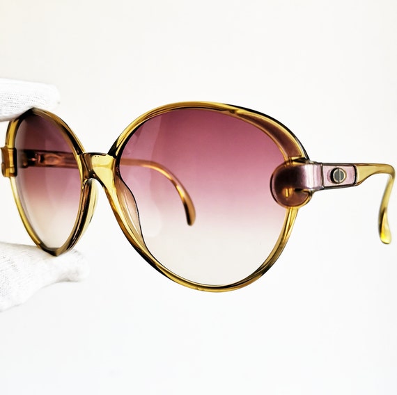 DIOR Vintage Sunglasses Oversize Pink Christian 2206 Viennaline