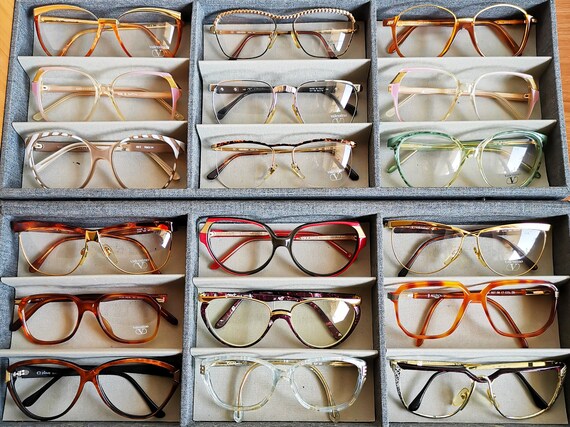 ALLISON vintage eyewear rare eyeglasses gold rim … - image 5