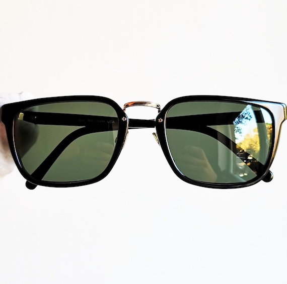 Ray Ban Bausch&Lomb Sunglasses W0928 vintage squa… - image 1