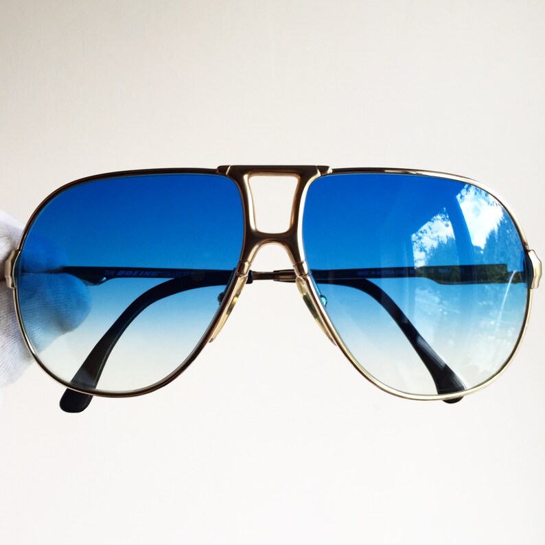 Rick Aviateur 5700 Masque Lentilles Bleu Carrera Lunettes Pilote Rare De 60 Boeing Soleil Clair Ross Nouvelles Rempli Plaqué Taille Vintage Cadre Or GSMpULVqz