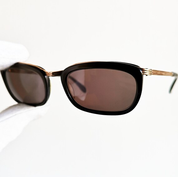 METZLER 12karat GOLD SUNGLASSES small oval vintage gr… - Gem display picture 2