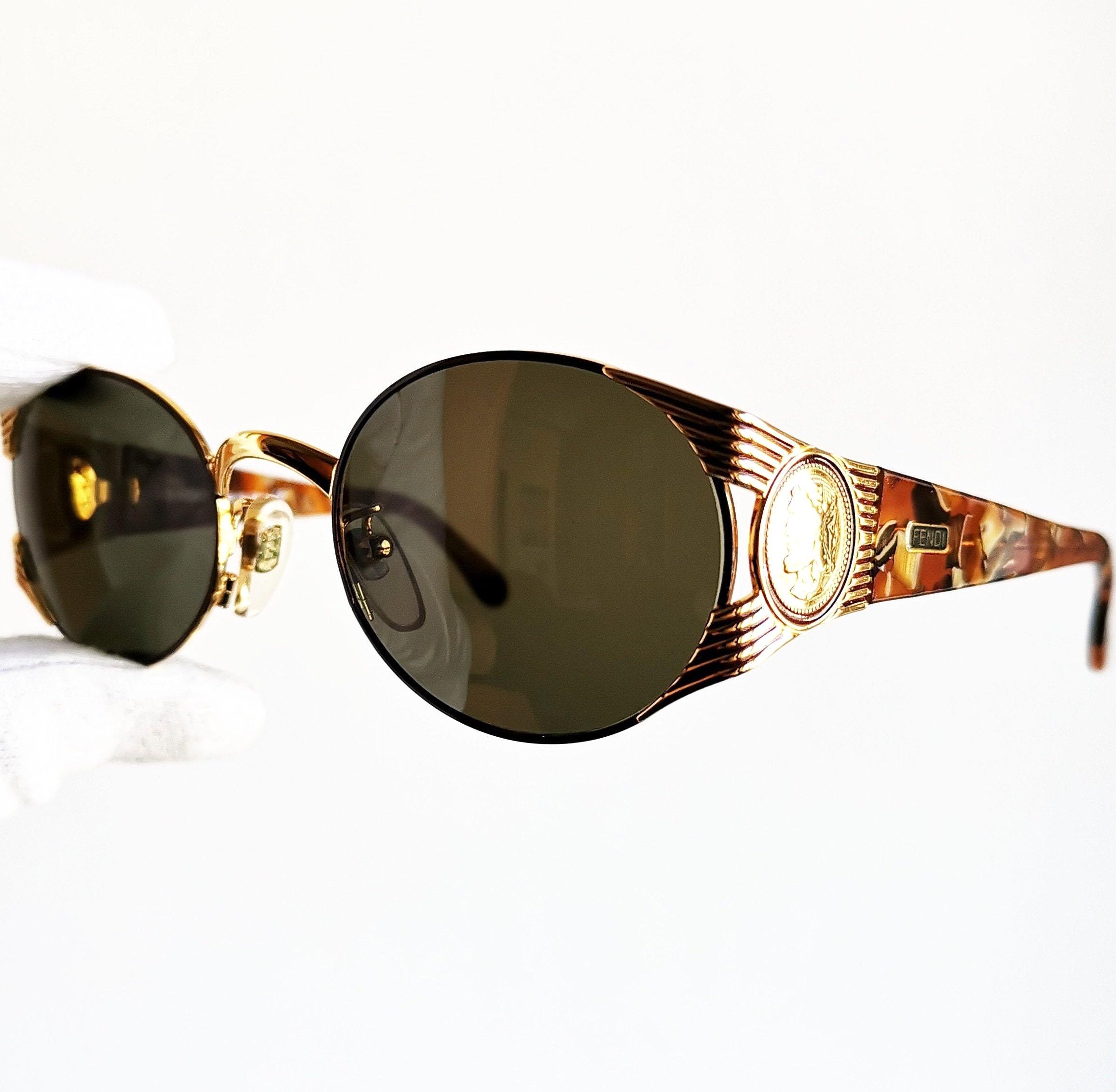 小物 Fendi sunglasses Limited Edition FENDI Cold Insert FS 440R Army Crystal FF