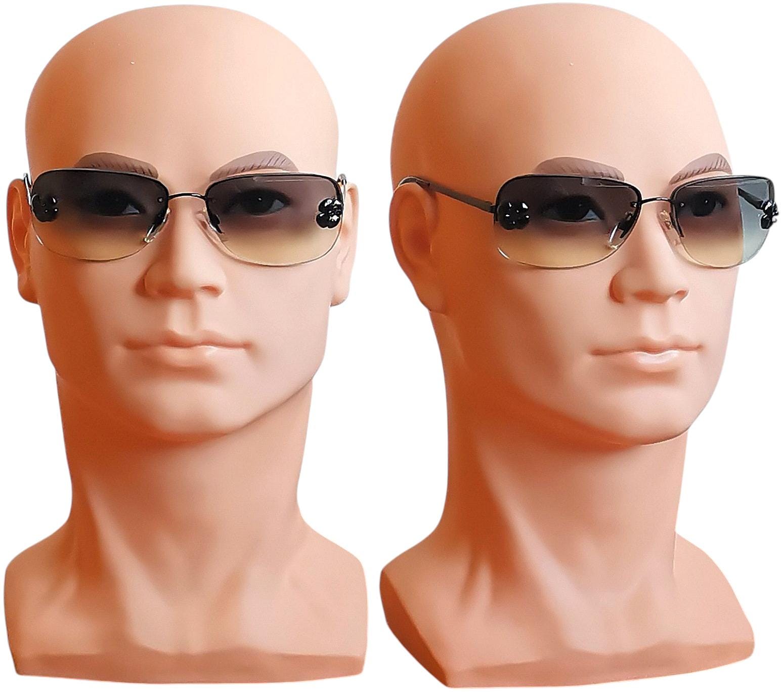 Rare Auth Chanel acetate Camilla eyeglasses/sunglasses frame CHANEL Eyeglasses: Square Eyeglasses, acetate & calfskin  main image 4