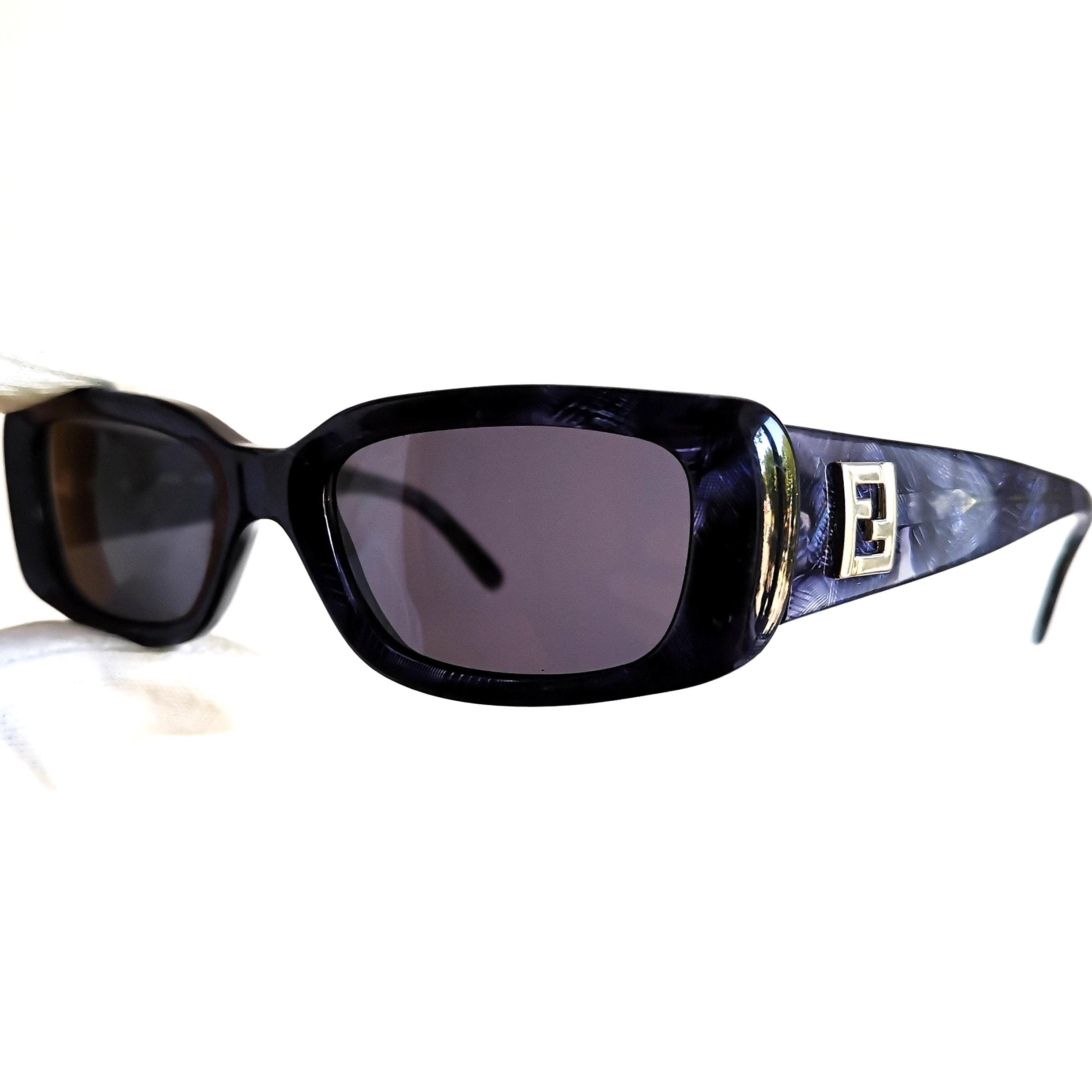 フェンディ　サングラス　グリーン　ヴィンテージ　レトロ 中古・古着通販】FENDI (フェンディ) サングラス ブラック