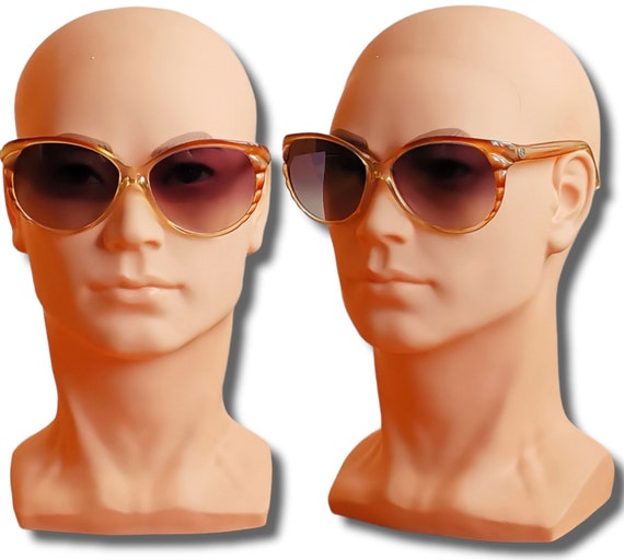 EMILIO PUCCI round sunglasses rare cateye squared… - image 6