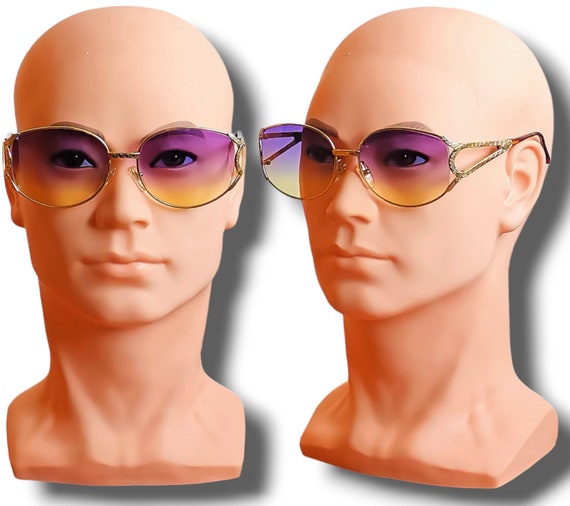 Vintage Dior Embossed Sunglasses