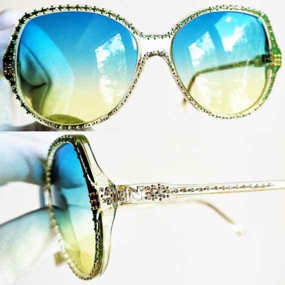 preocupación minusválido vocal NINA RICCI gafas de sol vintage rare cuadrado cateye verde - Etsy España