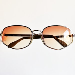 NEOSTYLE oval diamond sunglasses vintage pink orange lens made in Germany silver  frame Bad Bunny Migos Rihanna Lady Gaga designer 90s